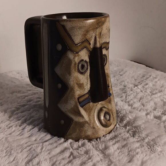 Mara Mexican Art 3D Tribal Face Mug - Picture 6 of 6